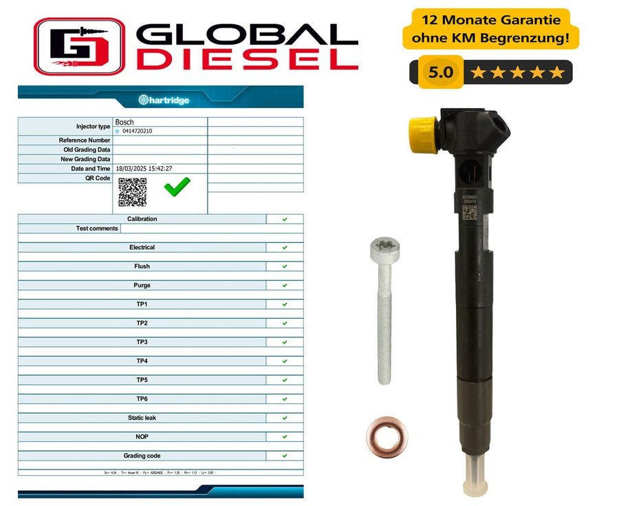 Injecteur Mercedes-Benz C220 E220 Vito CDI A6510704987 A651070587 EMBR00002D